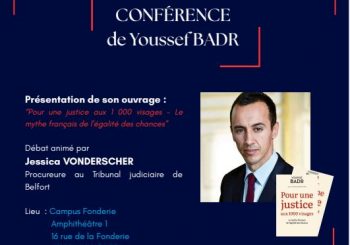 27 janvier : Conférence en droit de M .Youssef BADR
