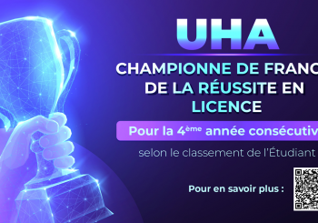 L&rsquo;UHA toujours championne de la réussite en licence